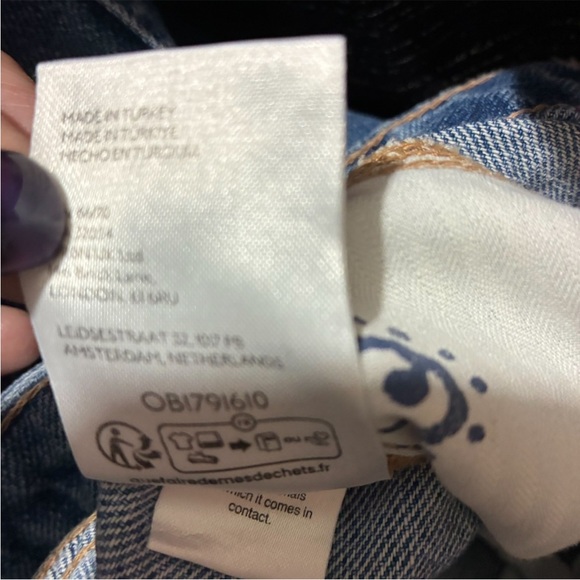 Free People We the Free Come as You Are Denim Maxi Skirt in Blue Sapphire Size 2 - Picture 10 of 13